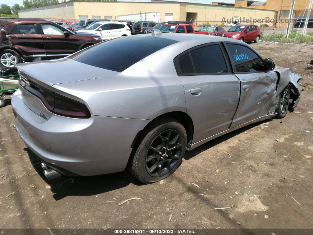 2016 Dodge Charger Sxt Silver vin: 2C3CDXJGXGH259840