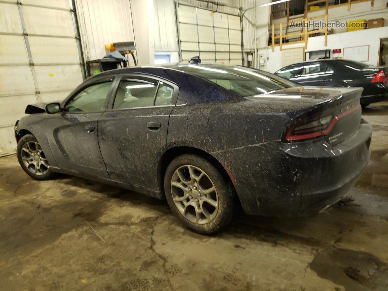 2017 Dodge Charger Sxt Blue vin: 2C3CDXJGXHH516089