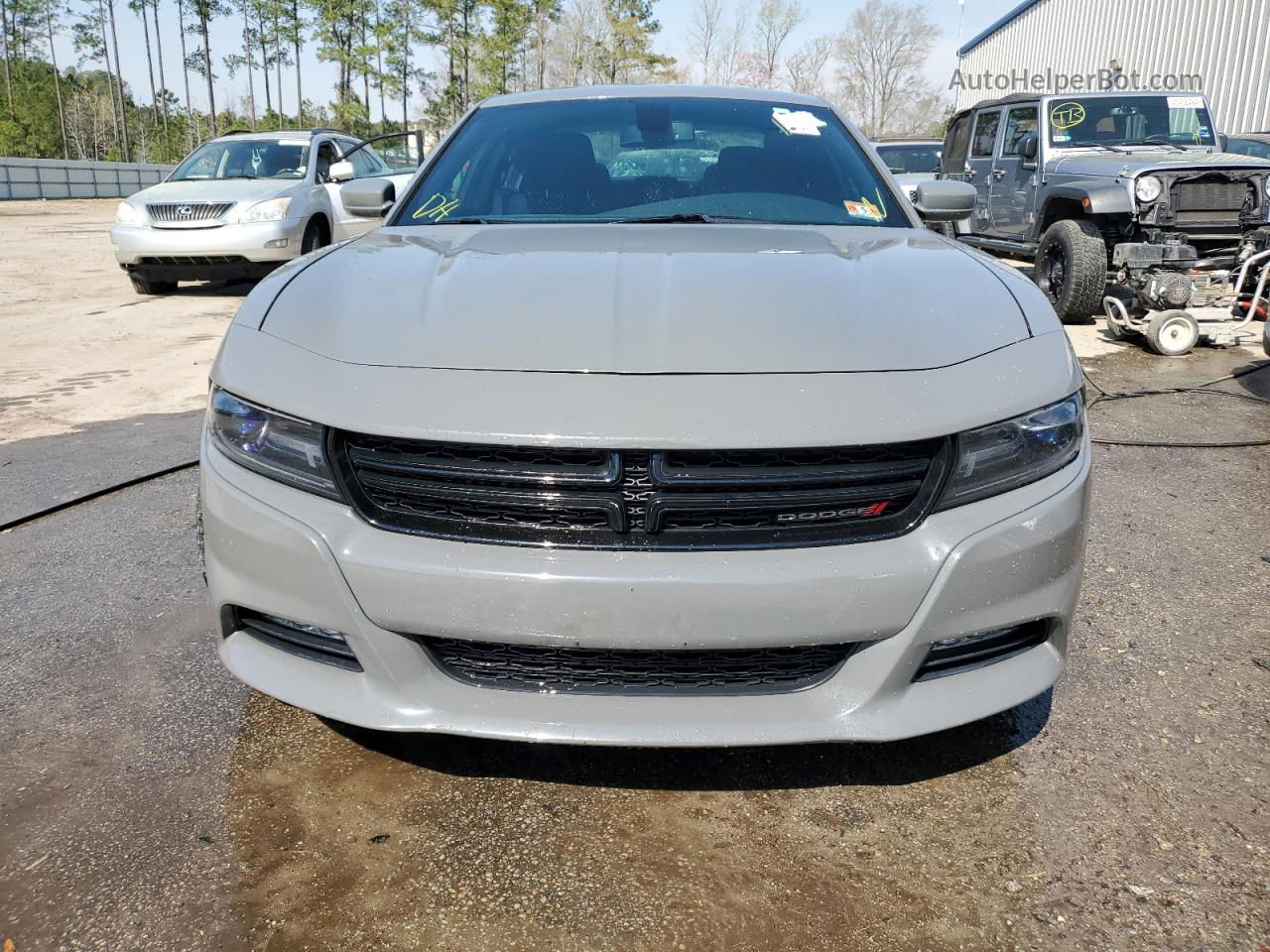 2017 Dodge Charger Sxt Gray vin: 2C3CDXJGXHH526072