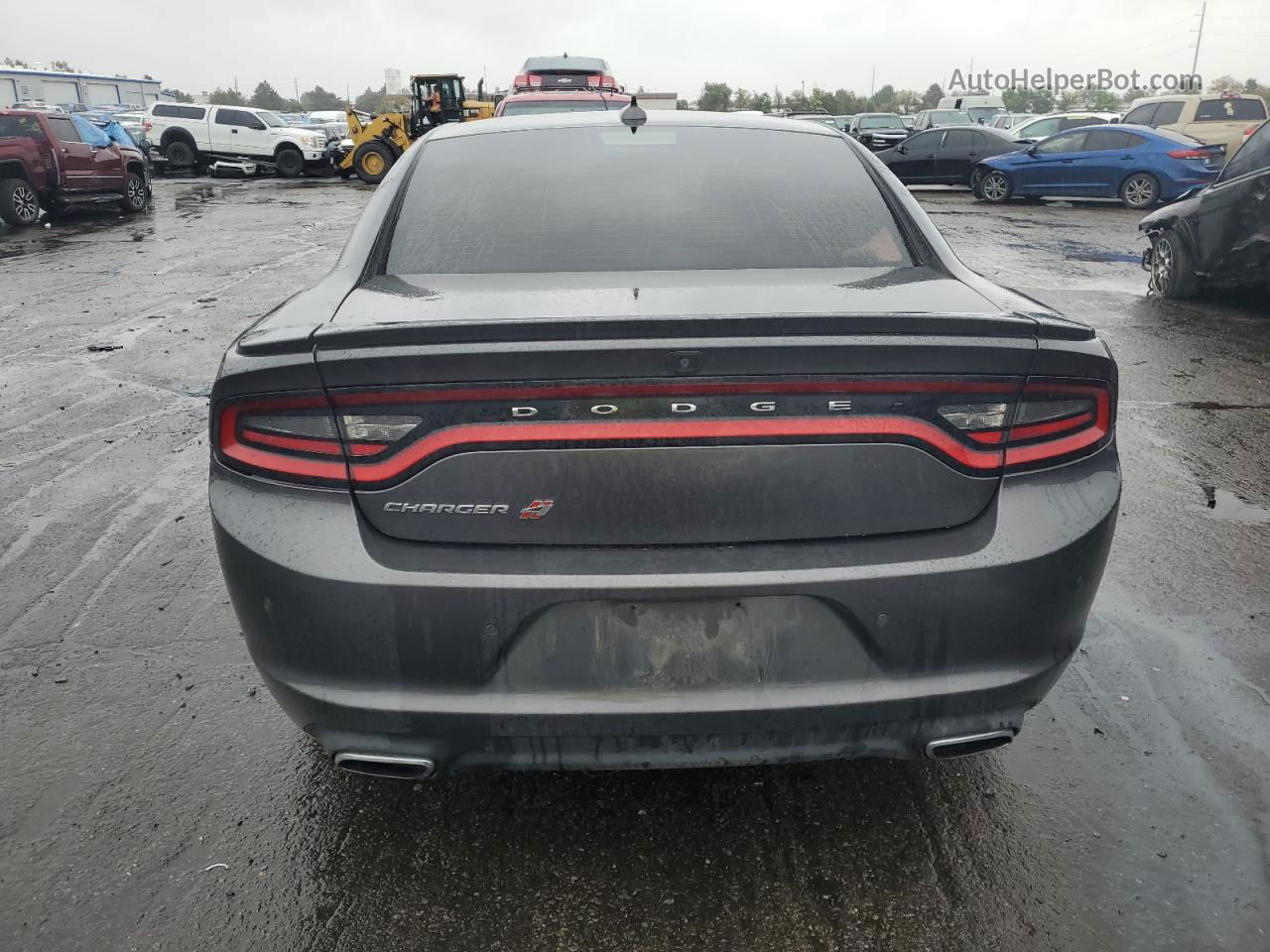 2018 Dodge Charger Gt Black vin: 2C3CDXJGXJH148132