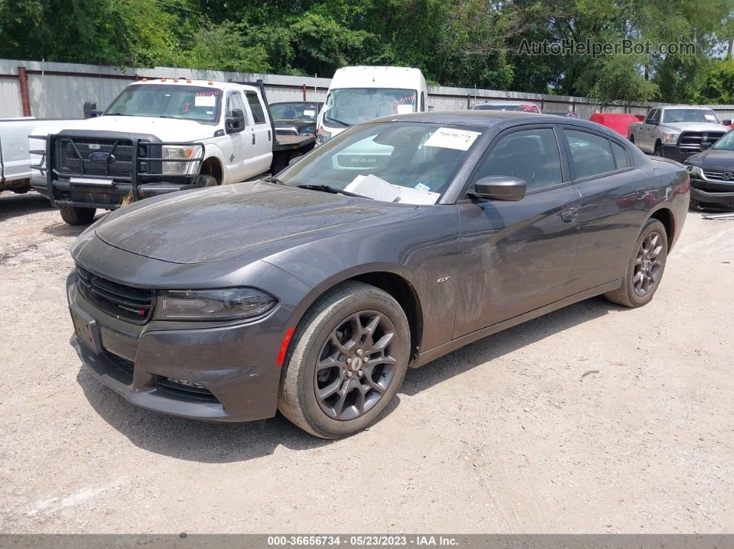 2018 Dodge Charger Gt Gray vin: 2C3CDXJGXJH231012