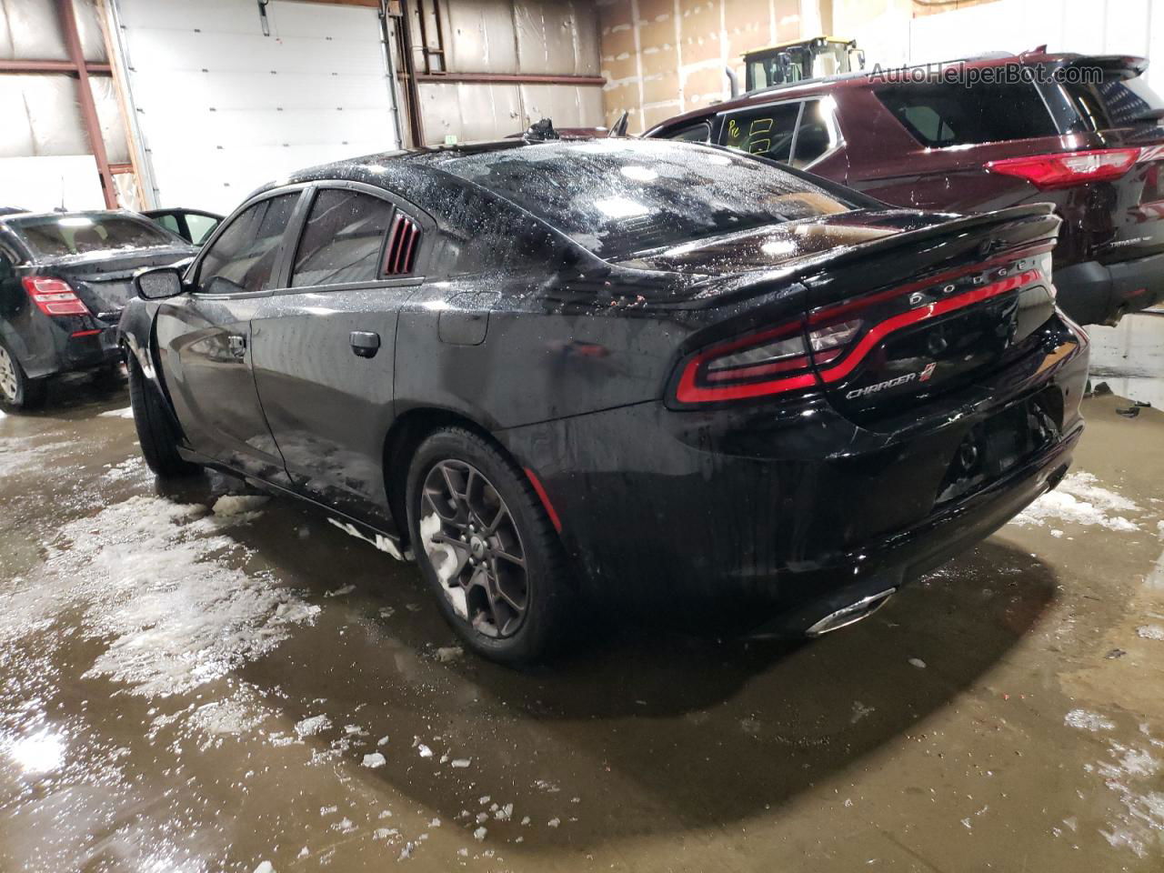 2018 Dodge Charger Gt Black vin: 2C3CDXJGXJH248618