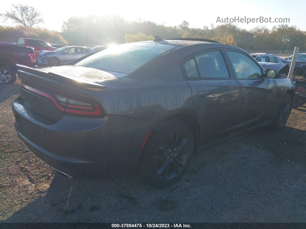 2021 Dodge Charger Sxt Awd Gray vin: 2C3CDXJGXMH604151