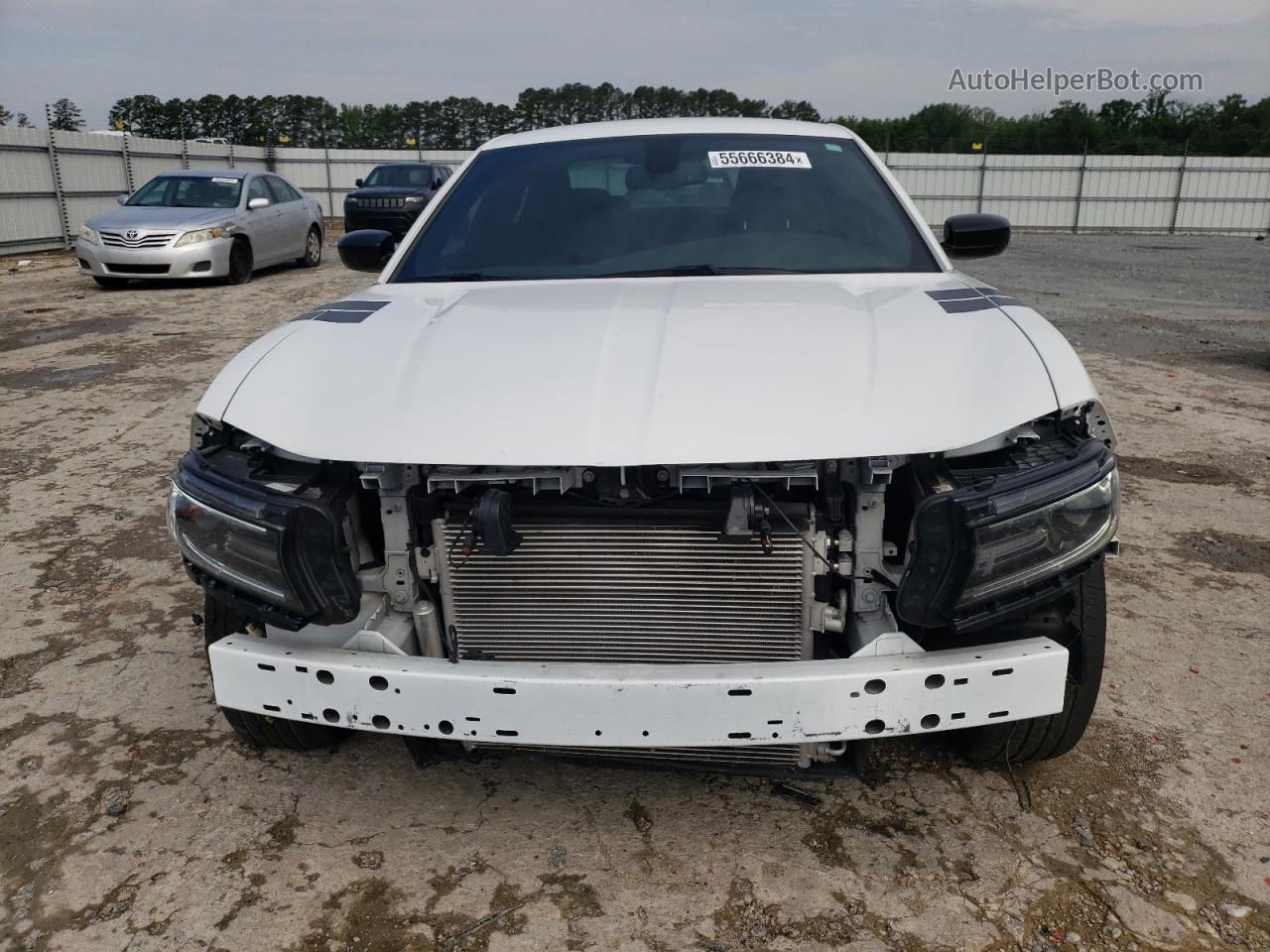 2021 Dodge Charger Sxt White vin: 2C3CDXJGXMH629549