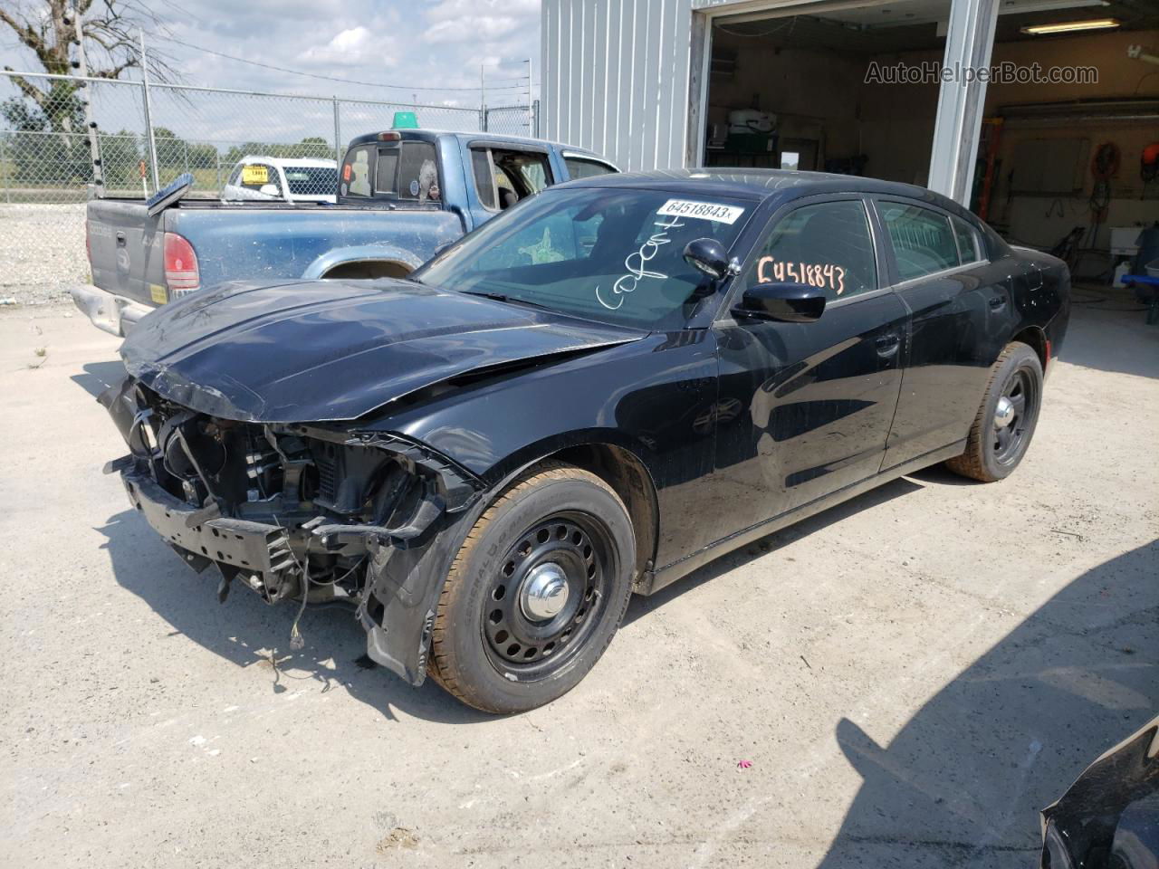 2021 Dodge Charger Police Black vin: 2C3CDXKG1MH585312