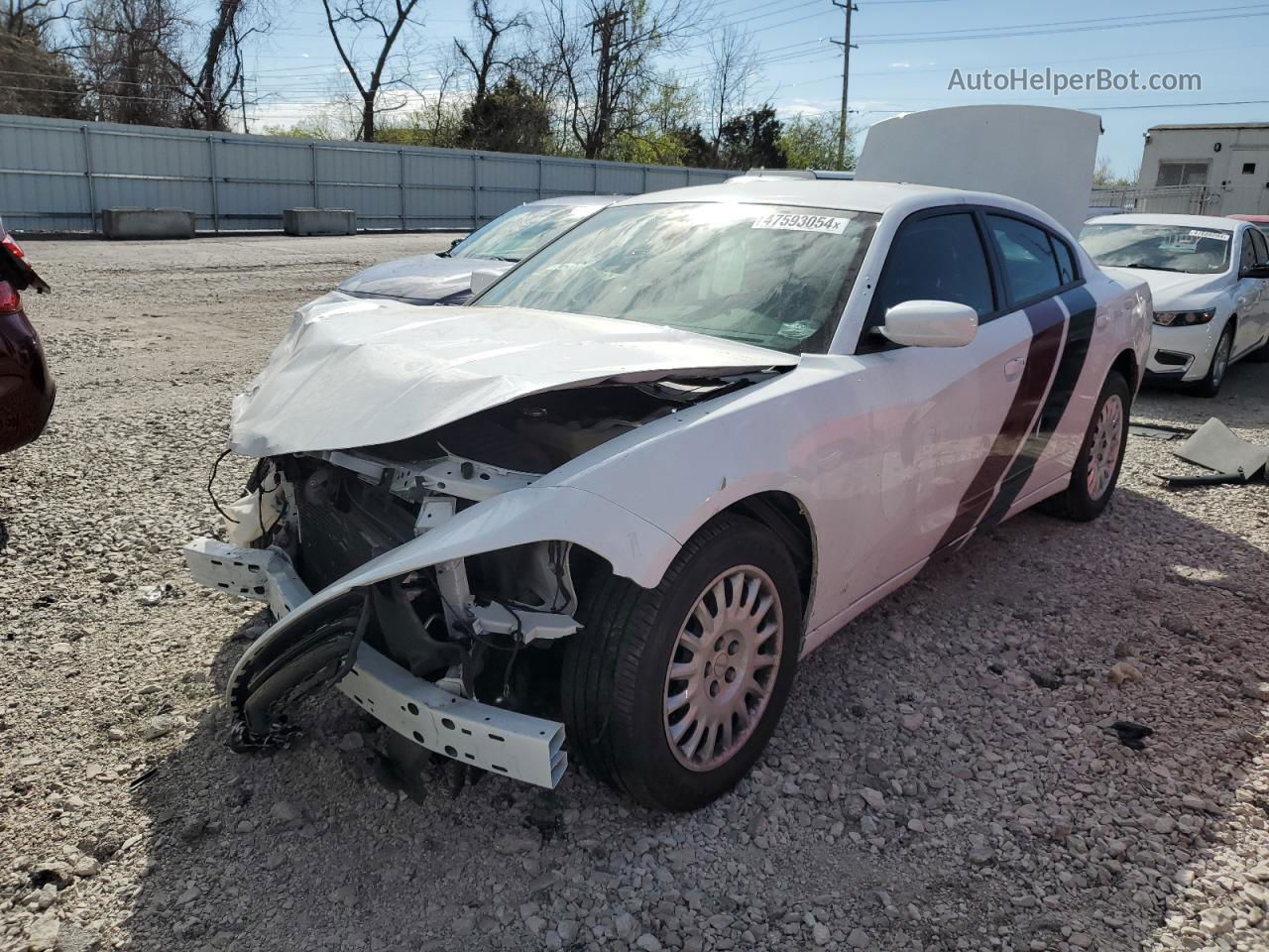 2021 Dodge Charger Police White vin: 2C3CDXKG1MH613321