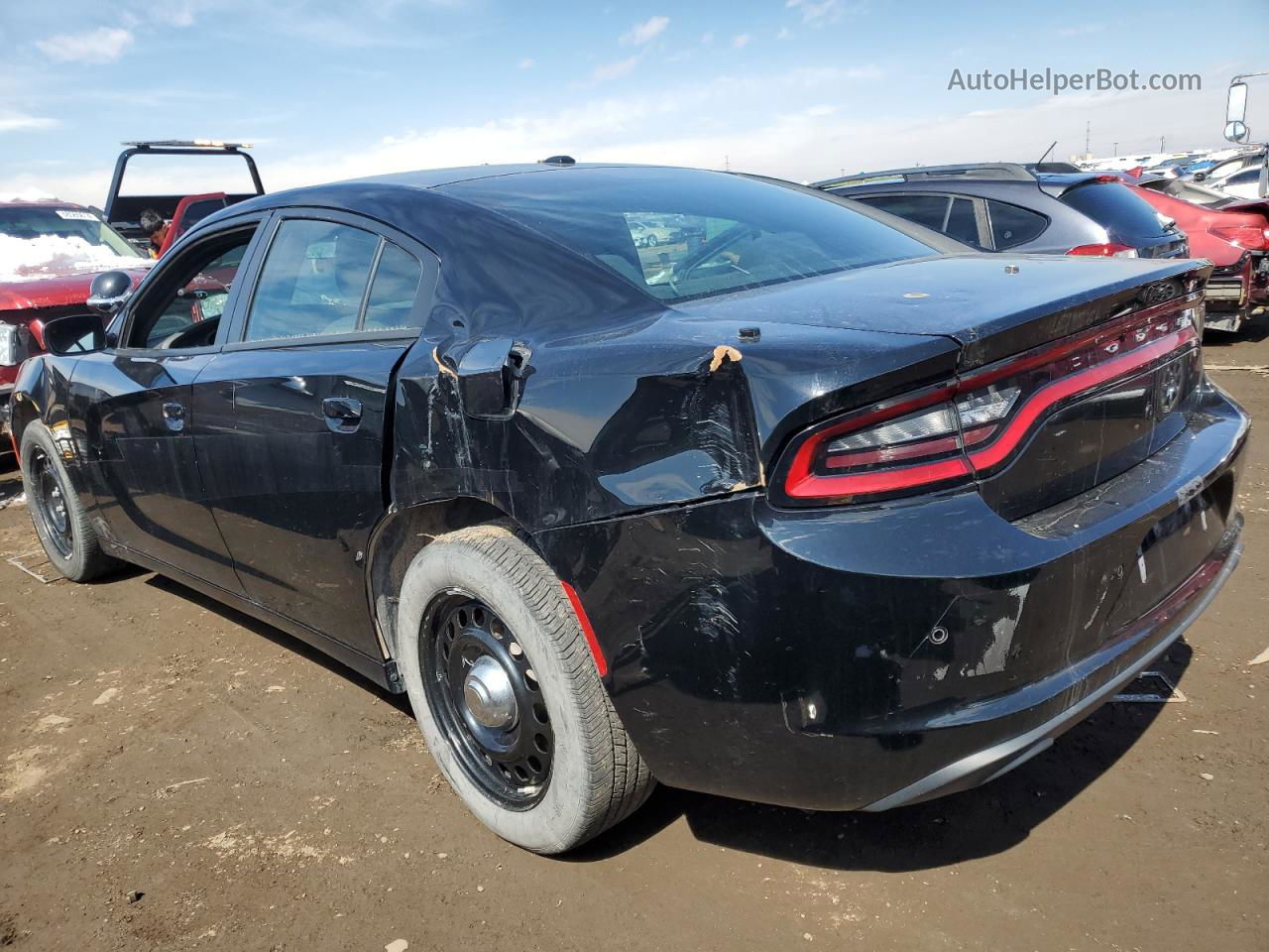 2021 Dodge Charger Police Black vin: 2C3CDXKG2MH575677