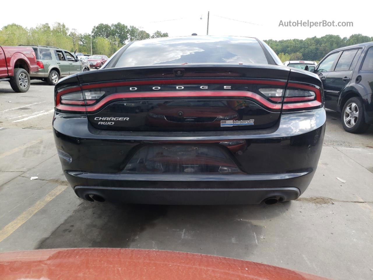 2021 Dodge Charger Police Черный vin: 2C3CDXKG7MH667125