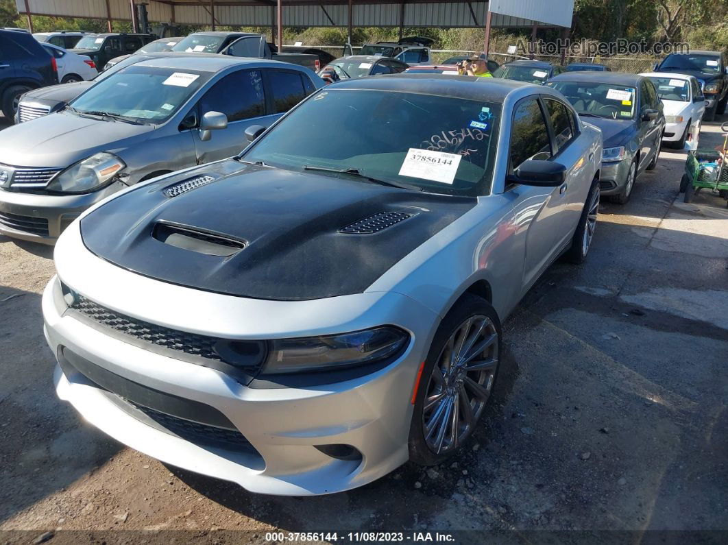 2016 Dodge Charger Police Silver vin: 2C3CDXKT0GH286542