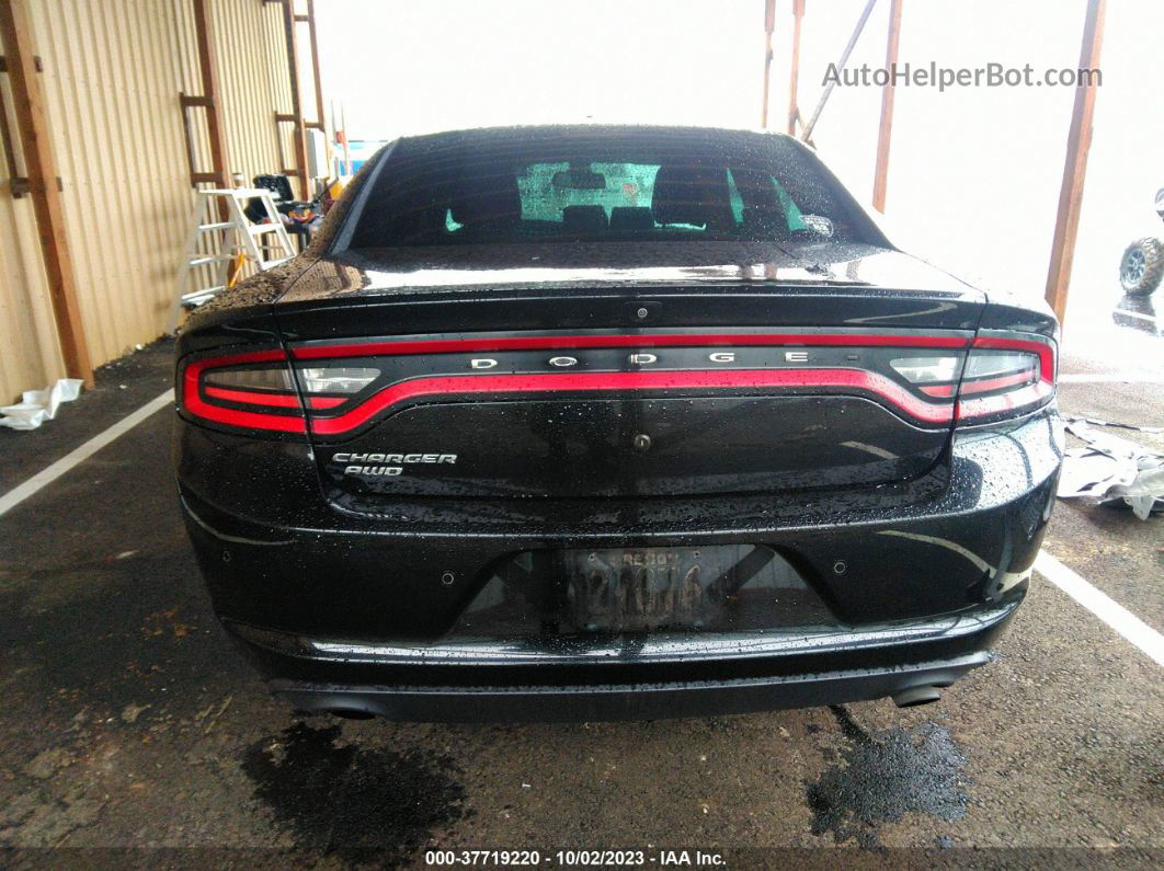 2016 Dodge Charger Police Black vin: 2C3CDXKT0GH342205