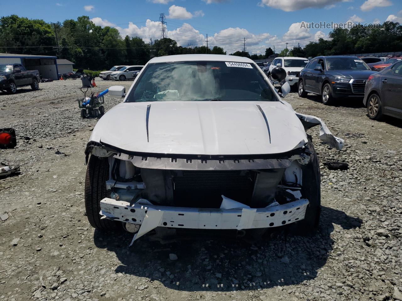 2016 Dodge Charger Police White vin: 2C3CDXKT1GH260080