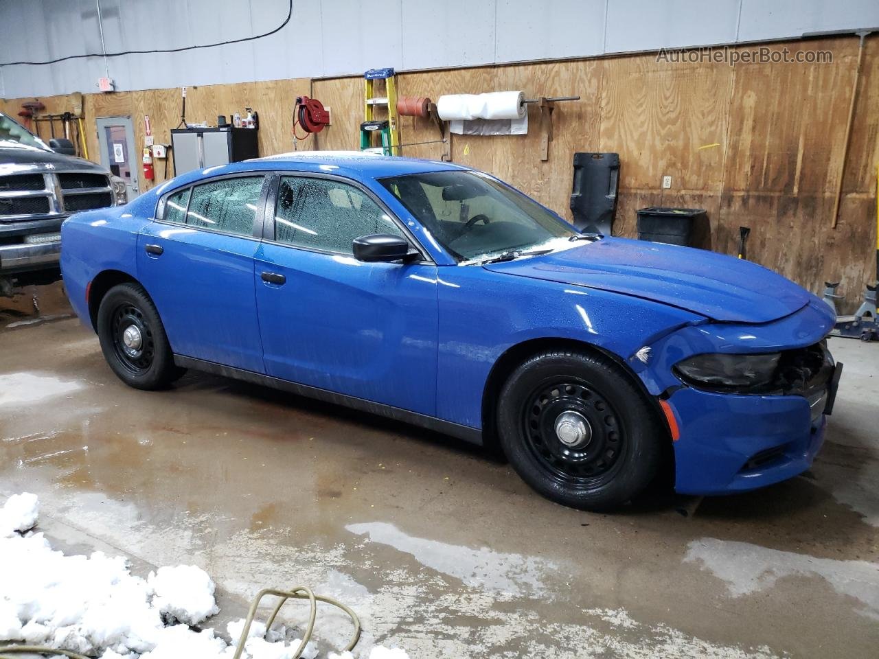 2017 Dodge Charger Police Blue vin: 2C3CDXKT2HH660845