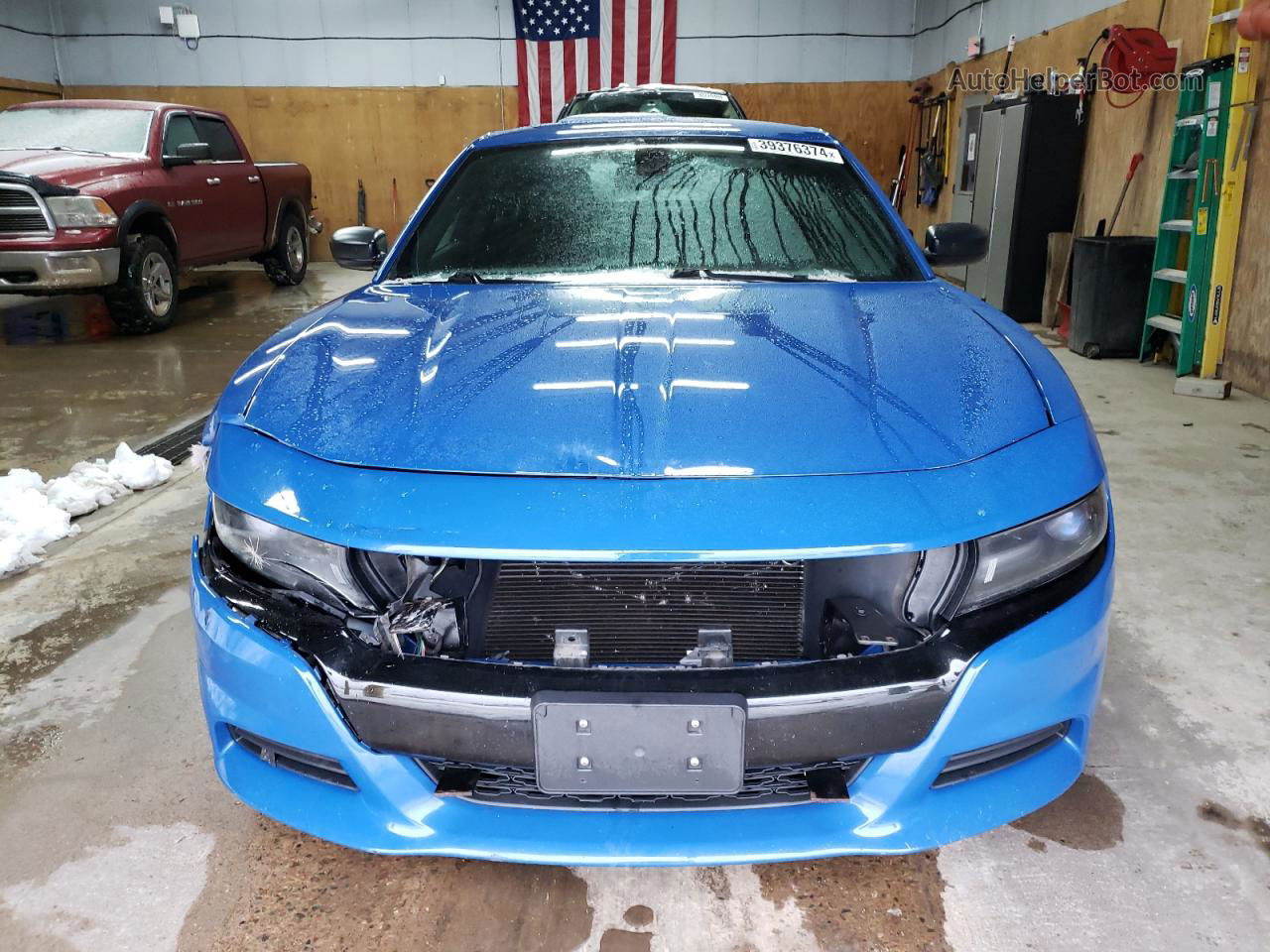 2017 Dodge Charger Police Blue vin: 2C3CDXKT2HH660845