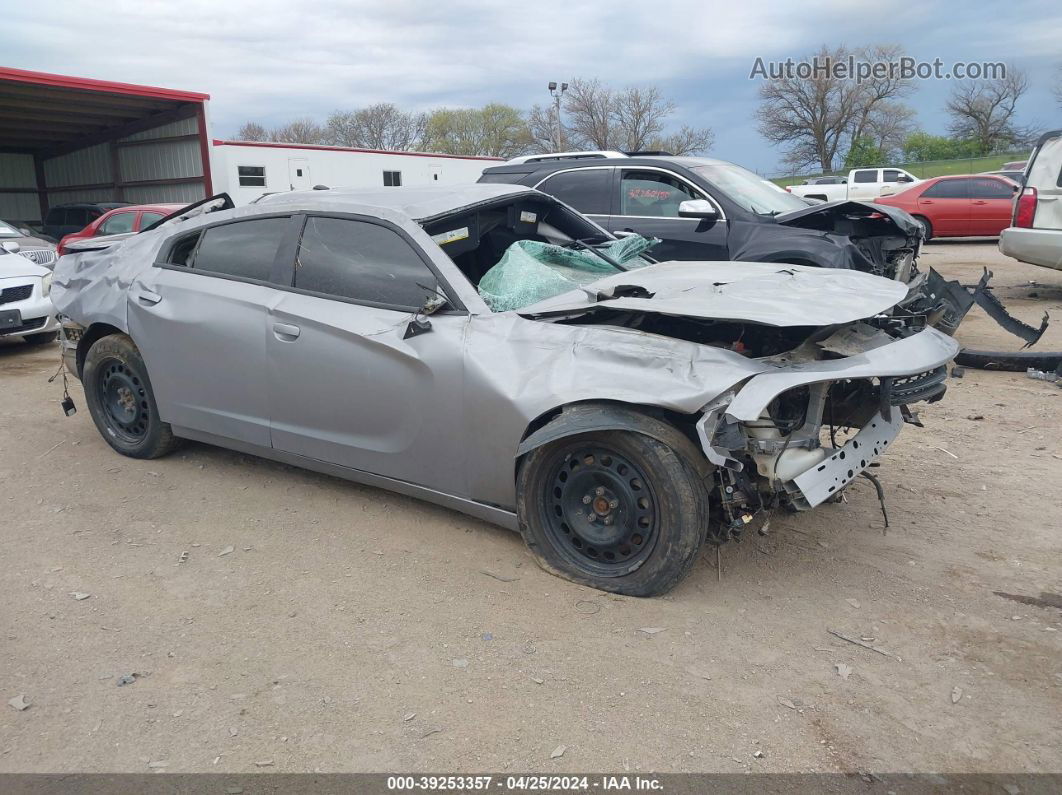 2018 Dodge Charger Police Awd Gray vin: 2C3CDXKT2JH297937