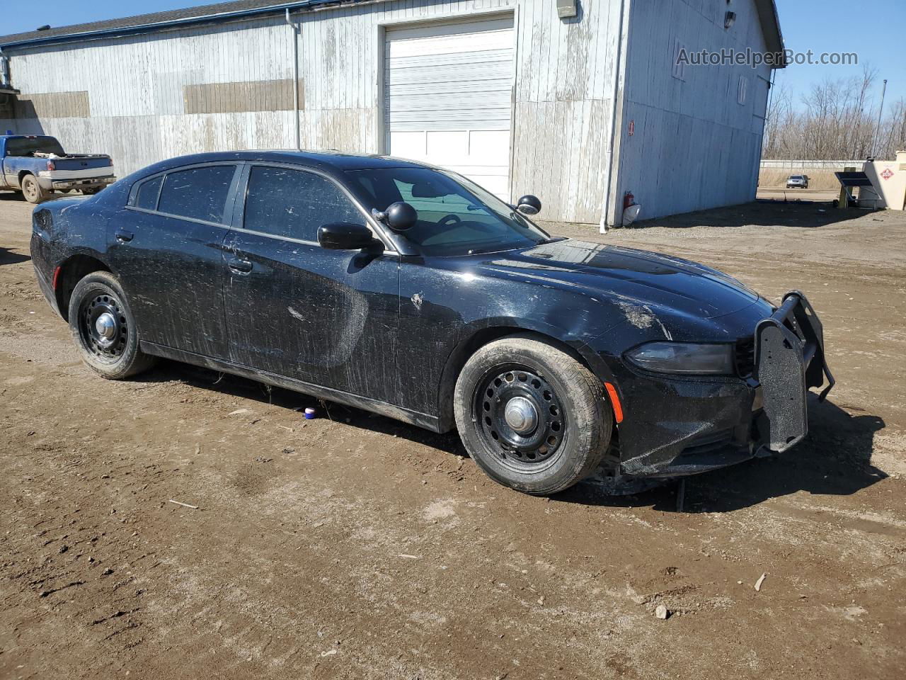 2016 Dodge Charger Police Black vin: 2C3CDXKT4GH277553