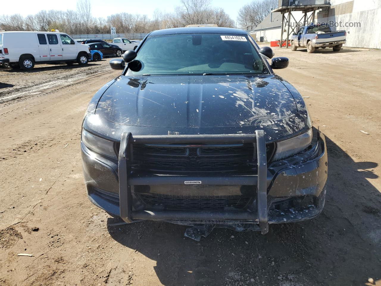 2016 Dodge Charger Police Черный vin: 2C3CDXKT4GH277553