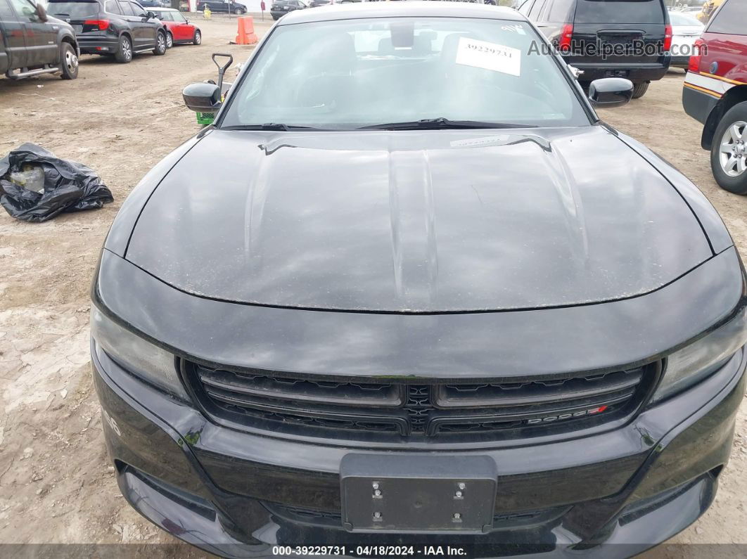 2017 Dodge Charger Police Awd Black vin: 2C3CDXKT4HH630780