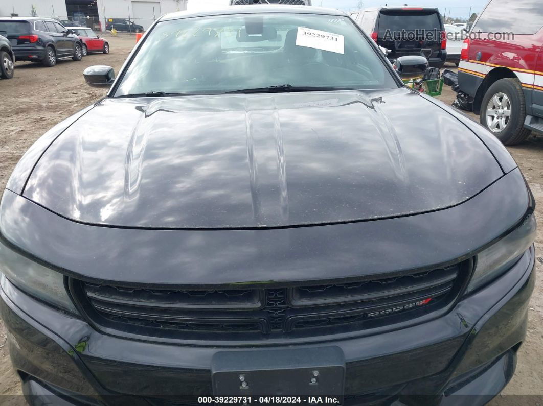 2017 Dodge Charger Police Awd Black vin: 2C3CDXKT4HH630780