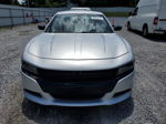 2017 Dodge Charger Police Silver vin: 2C3CDXKT4HH668378