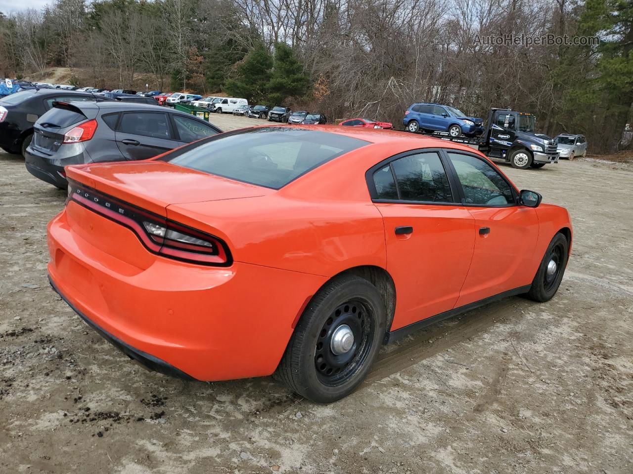 2017 Dodge Charger Police Orange vin: 2C3CDXKT6HH546881