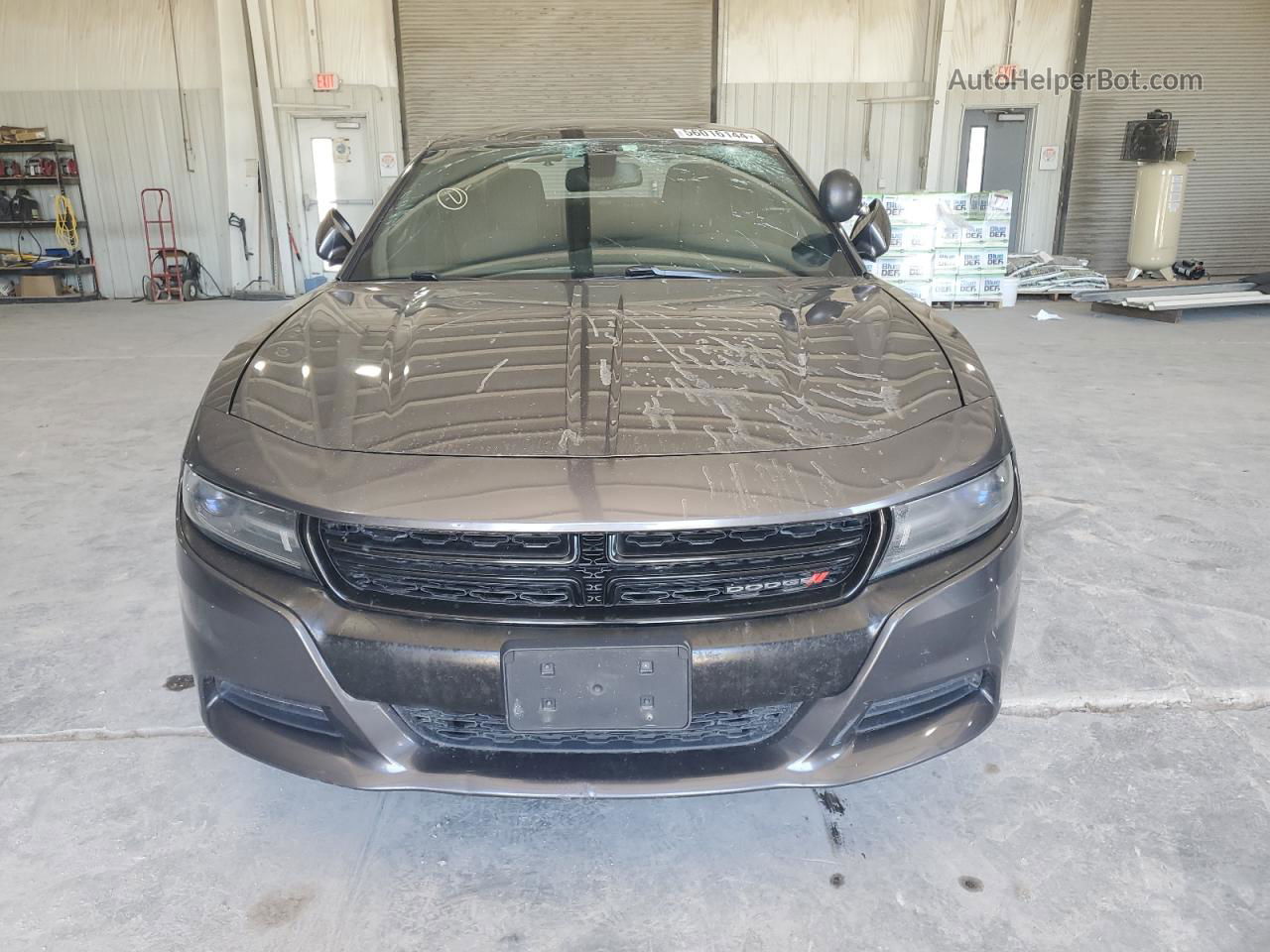 2016 Dodge Charger Police Gray vin: 2C3CDXKT7GH325191