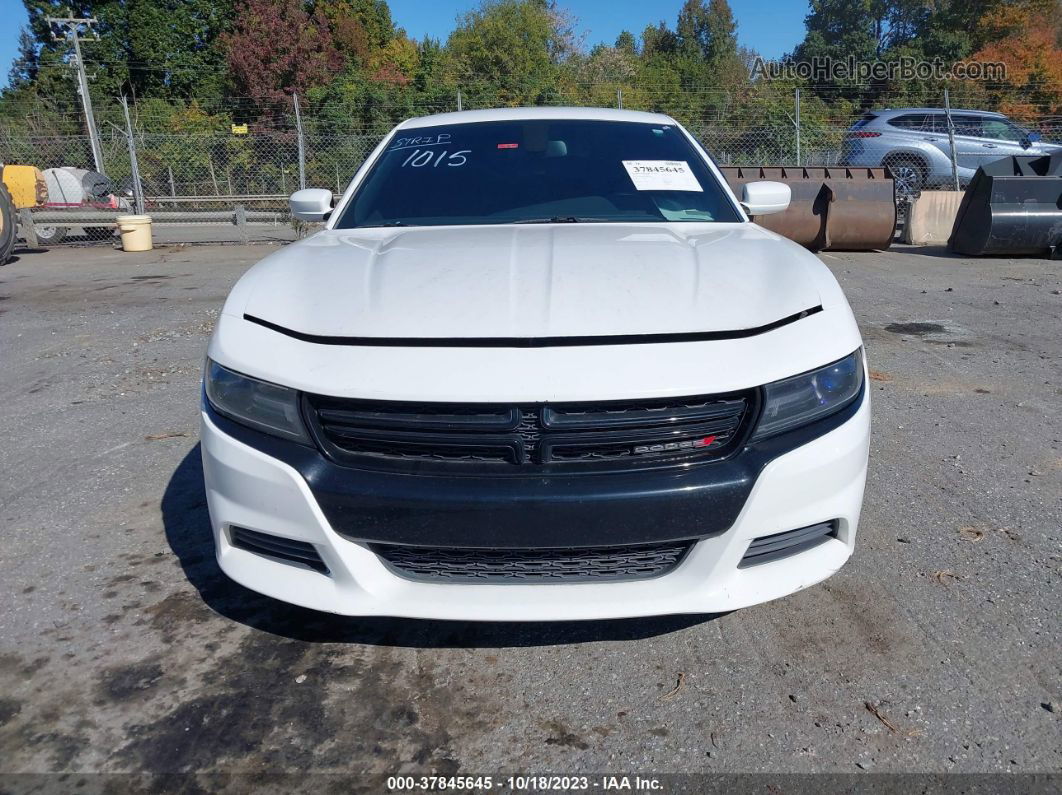 2017 Dodge Charger Police White vin: 2C3CDXKT7HH531015