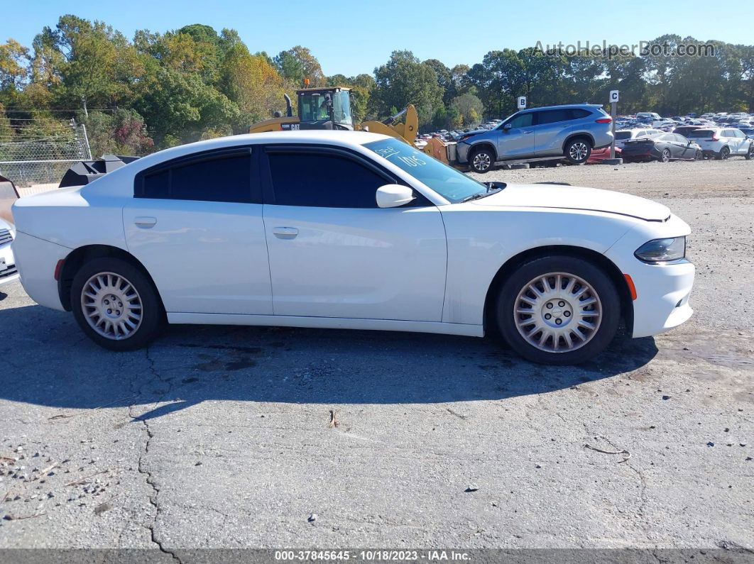 2017 Dodge Charger Police Белый vin: 2C3CDXKT7HH531015