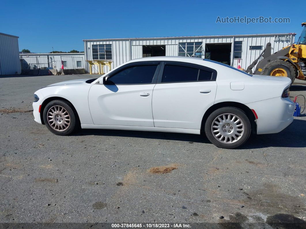 2017 Dodge Charger Police Белый vin: 2C3CDXKT7HH531015