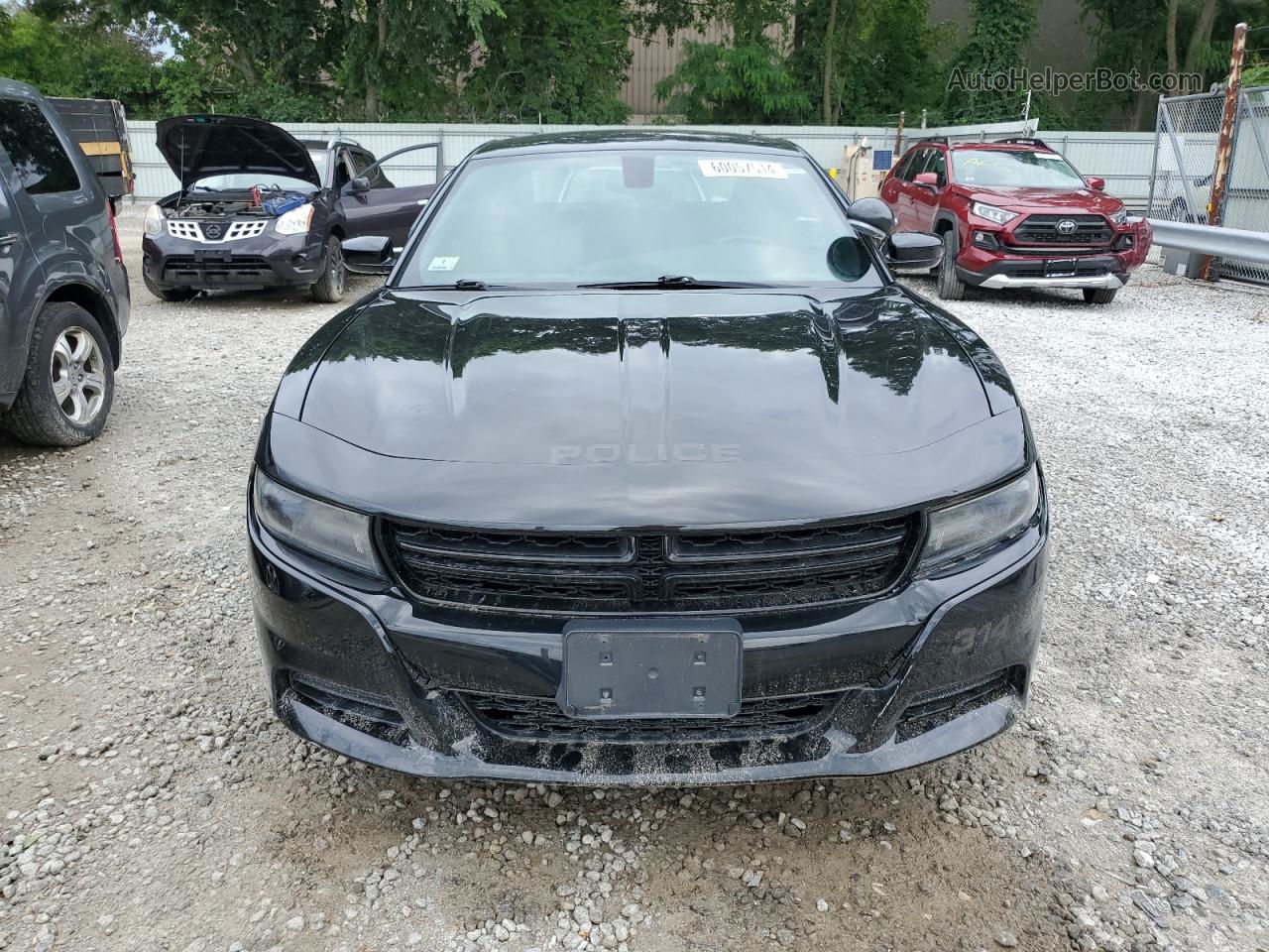 2018 Dodge Charger Police Black vin: 2C3CDXKT9JH295750