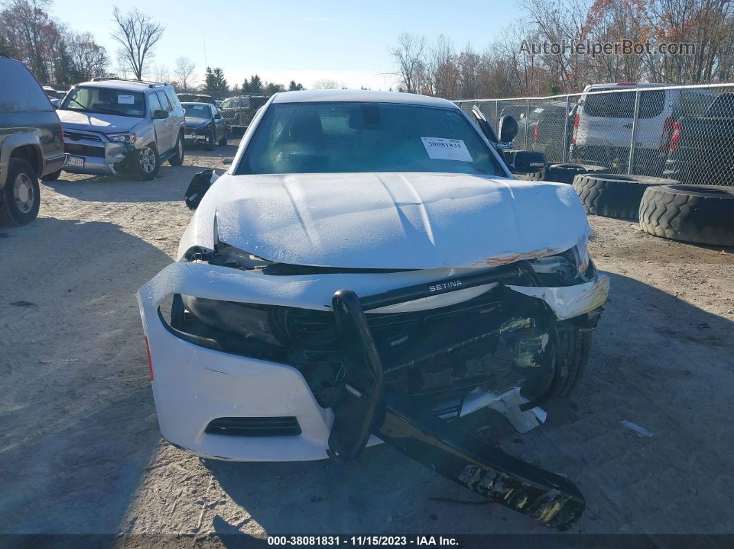 2017 Dodge Charger Police Awd White vin: 2C3CDXKTXHH542428