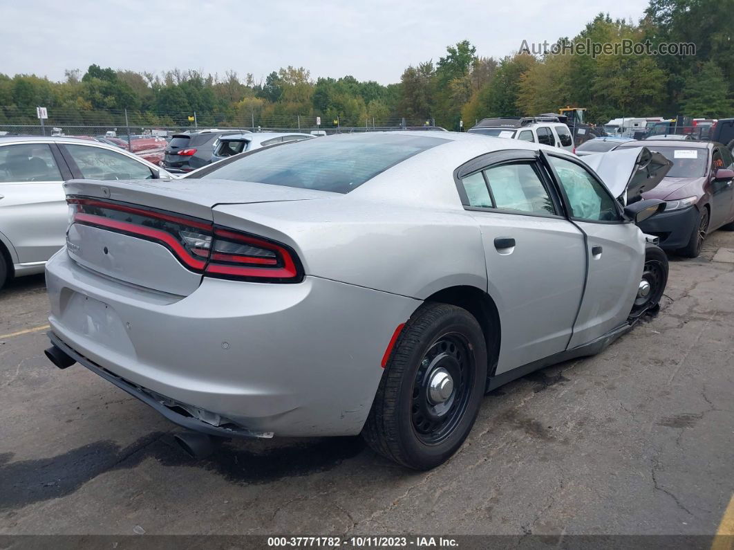 2017 Dodge Charger Police Awd Silver vin: 2C3CDXKTXHH566194