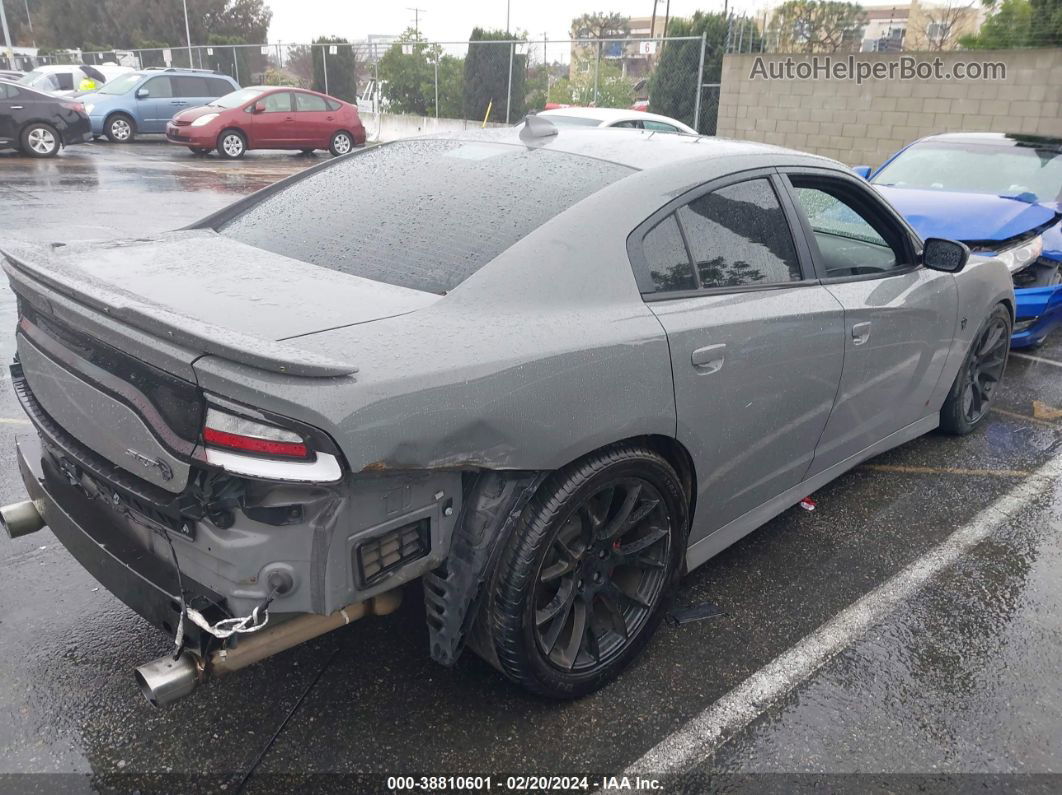 2017 Dodge Charger Srt Hellcat Rwd Серый vin: 2C3CDXL90HH528010