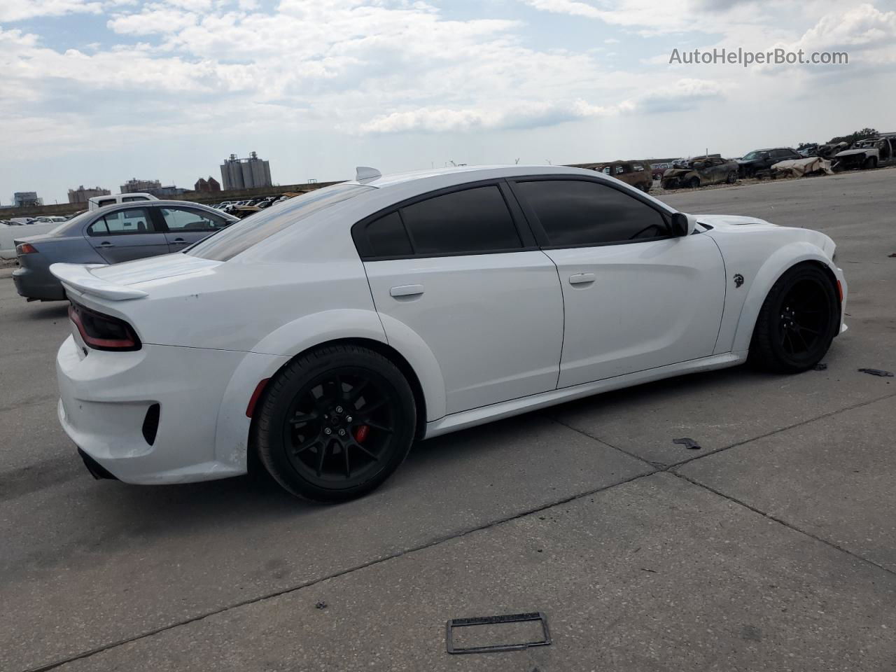 2021 Dodge Charger Srt Hellcat White vin: 2C3CDXL91MH521836