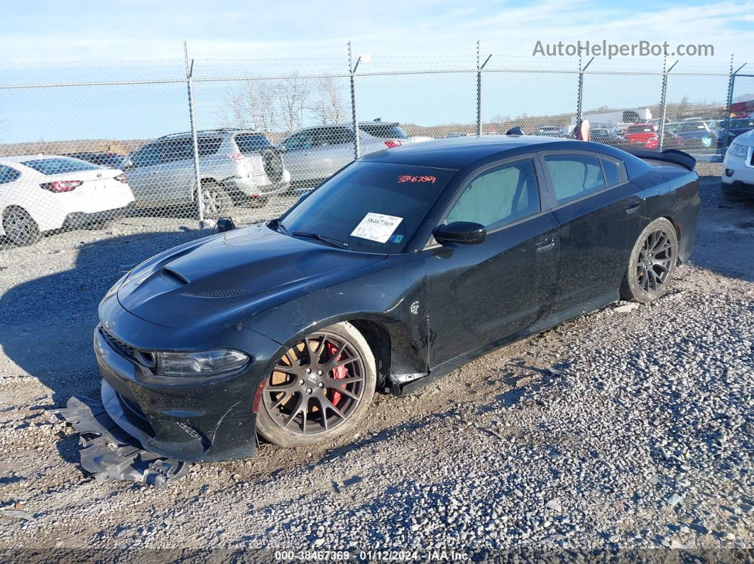 2016 Dodge Charger Srt Hellcat Black vin: 2C3CDXL92GH317423