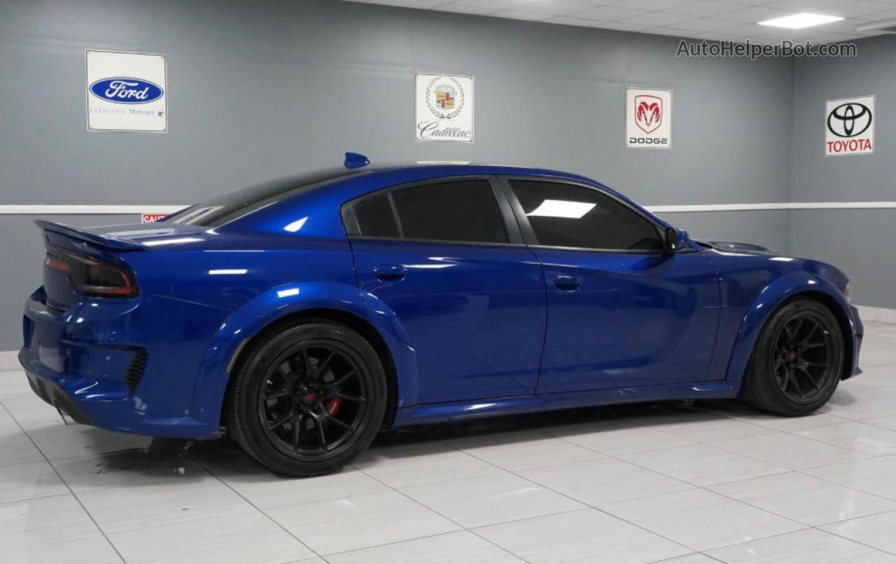 2021 Dodge Charger Srt Hellcat Blue vin: 2C3CDXL92MH503507