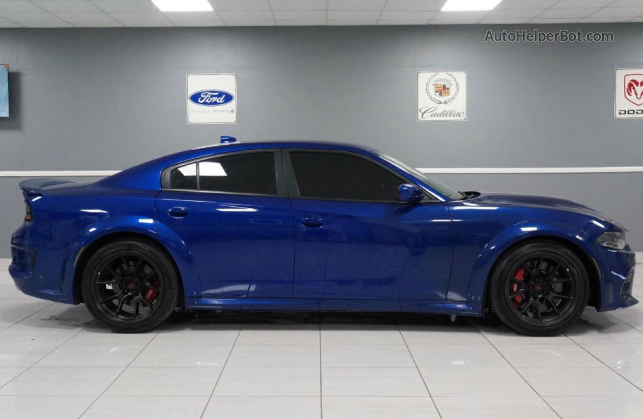 2021 Dodge Charger Srt Hellcat Blue vin: 2C3CDXL92MH503507