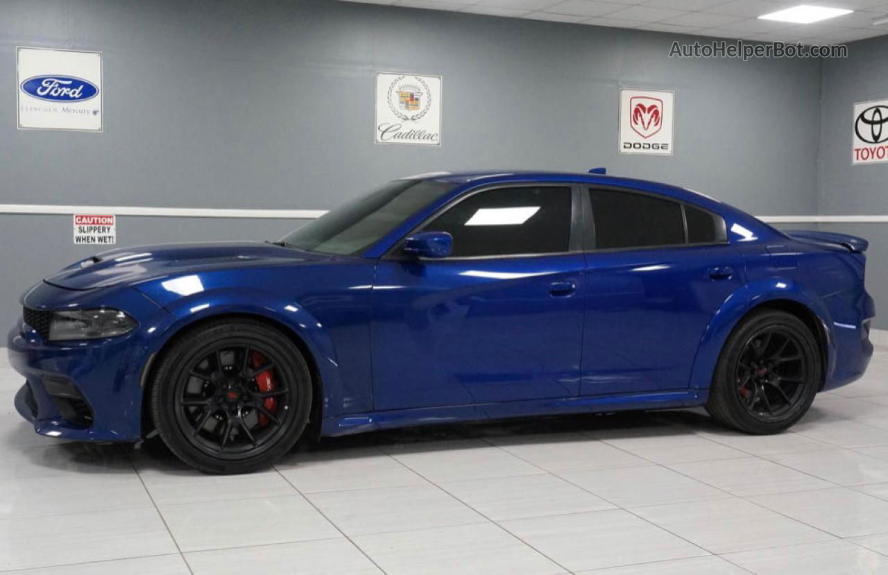 2021 Dodge Charger Srt Hellcat Blue vin: 2C3CDXL92MH503507