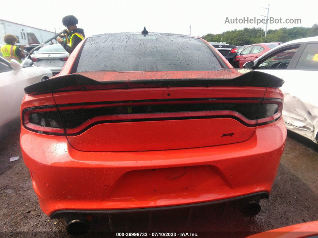 2016 Dodge Charger Srt Hellcat Оранжевый vin: 2C3CDXL93GH354464