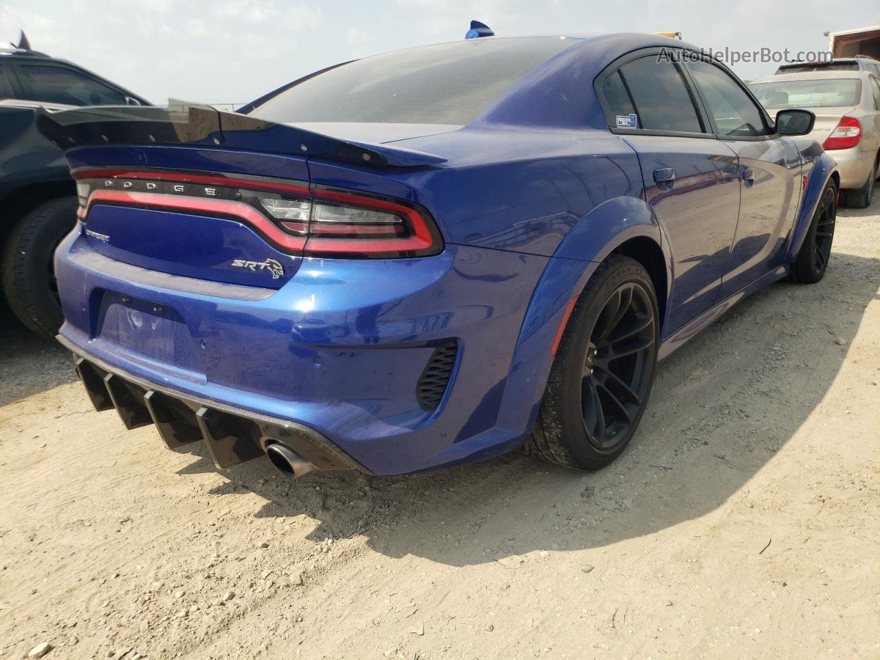 2021 Dodge Charger Srt Hellcat Blue vin: 2C3CDXL93MH614132