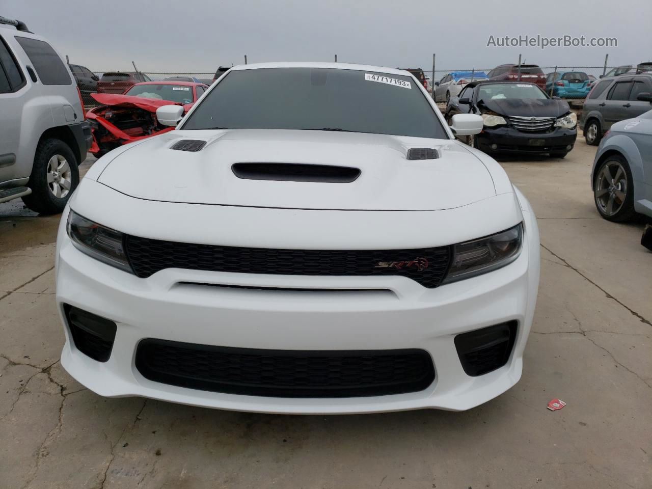 2021 Dodge Charger Srt Hellcat Белый vin: 2C3CDXL94MH563210