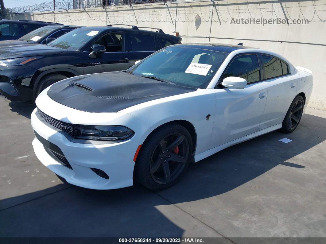 2018 Dodge Charger Srt Hellcat Белый vin: 2C3CDXL96JH172720