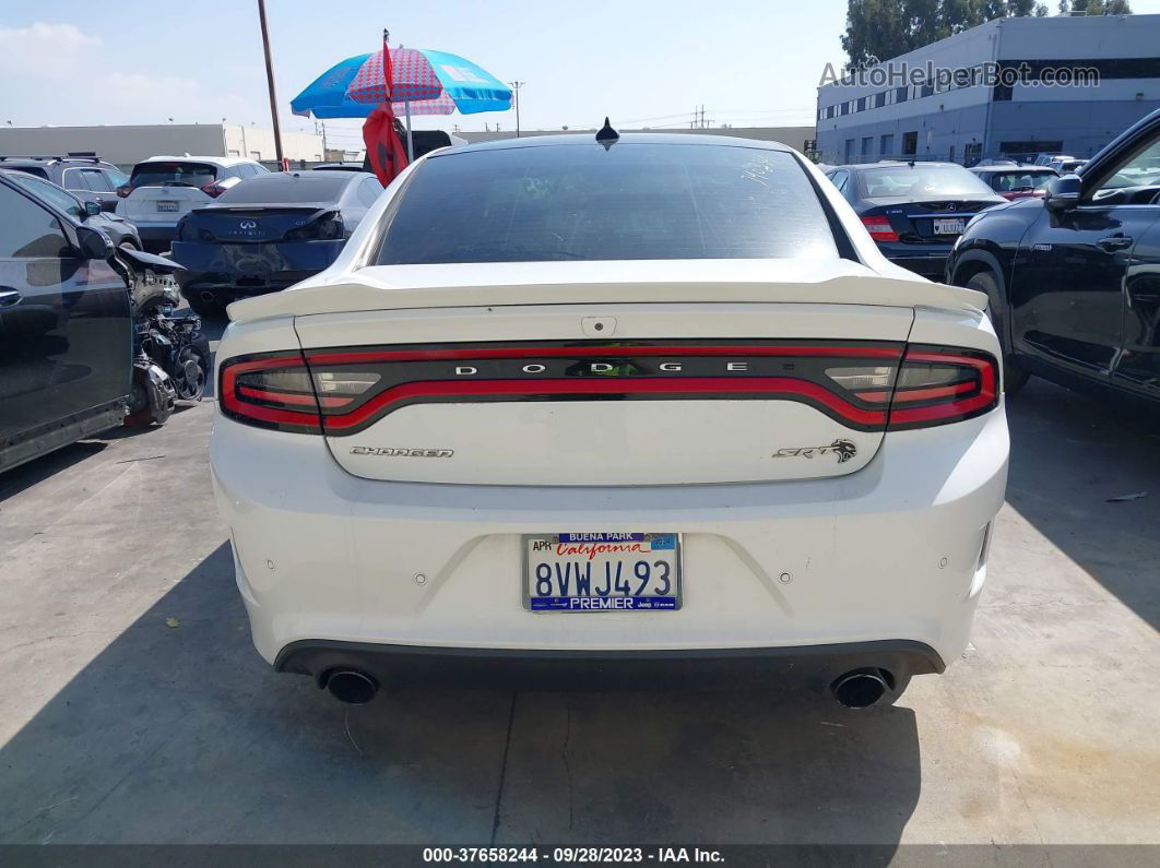 2018 Dodge Charger Srt Hellcat White vin: 2C3CDXL96JH172720