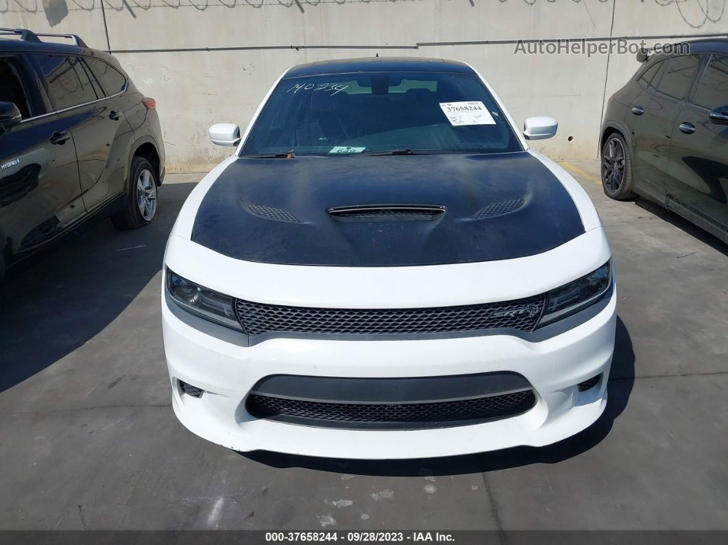 2018 Dodge Charger Srt Hellcat Белый vin: 2C3CDXL96JH172720