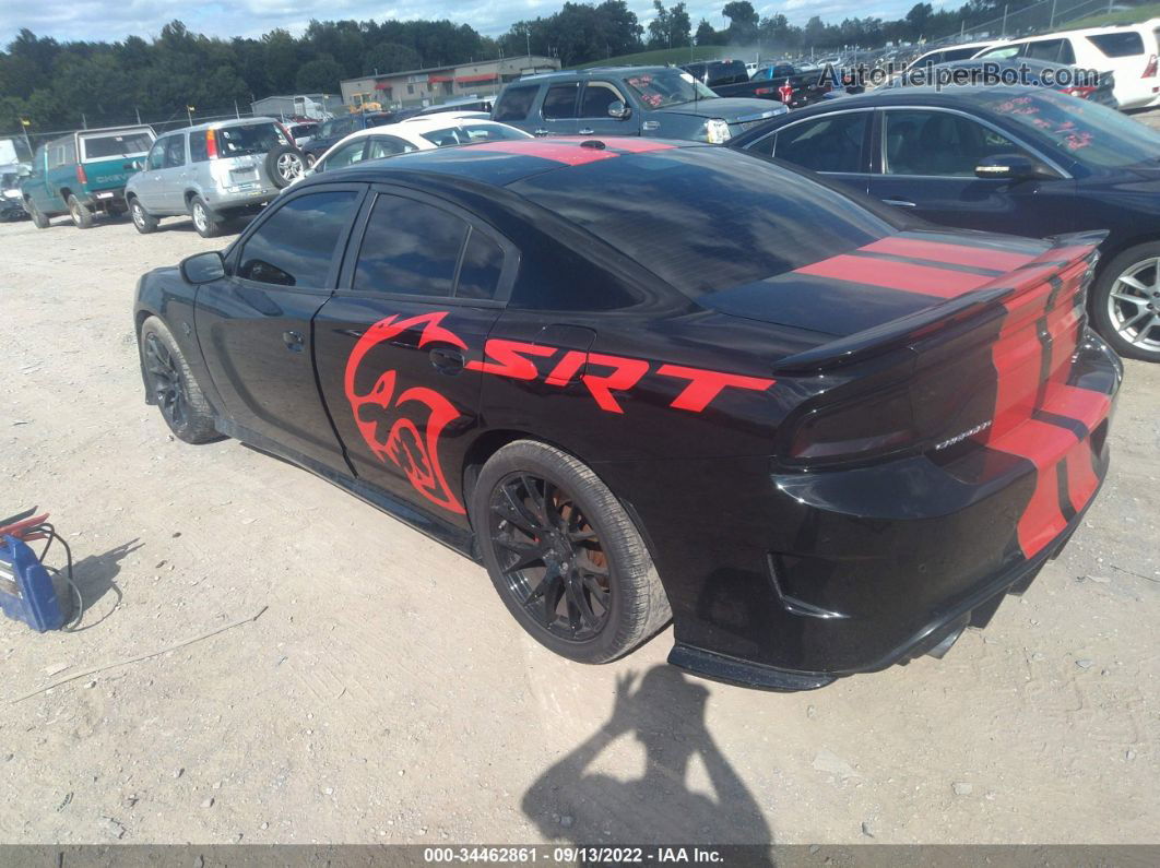 2017 Dodge Charger Srt Hellcat Black vin: 2C3CDXL97HH636866