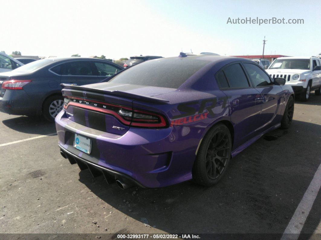 2016 Dodge Charger Srt Hellcat Purple vin: 2C3CDXL98GH162988