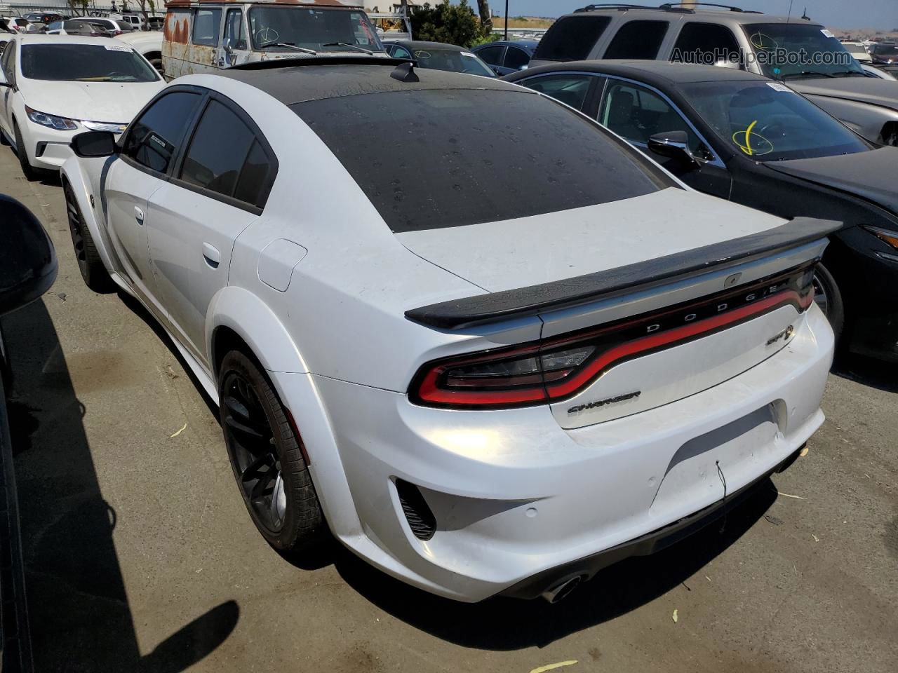 2021 Dodge Charger Srt Hellcat Серебряный vin: 2C3CDXL9XMH601913