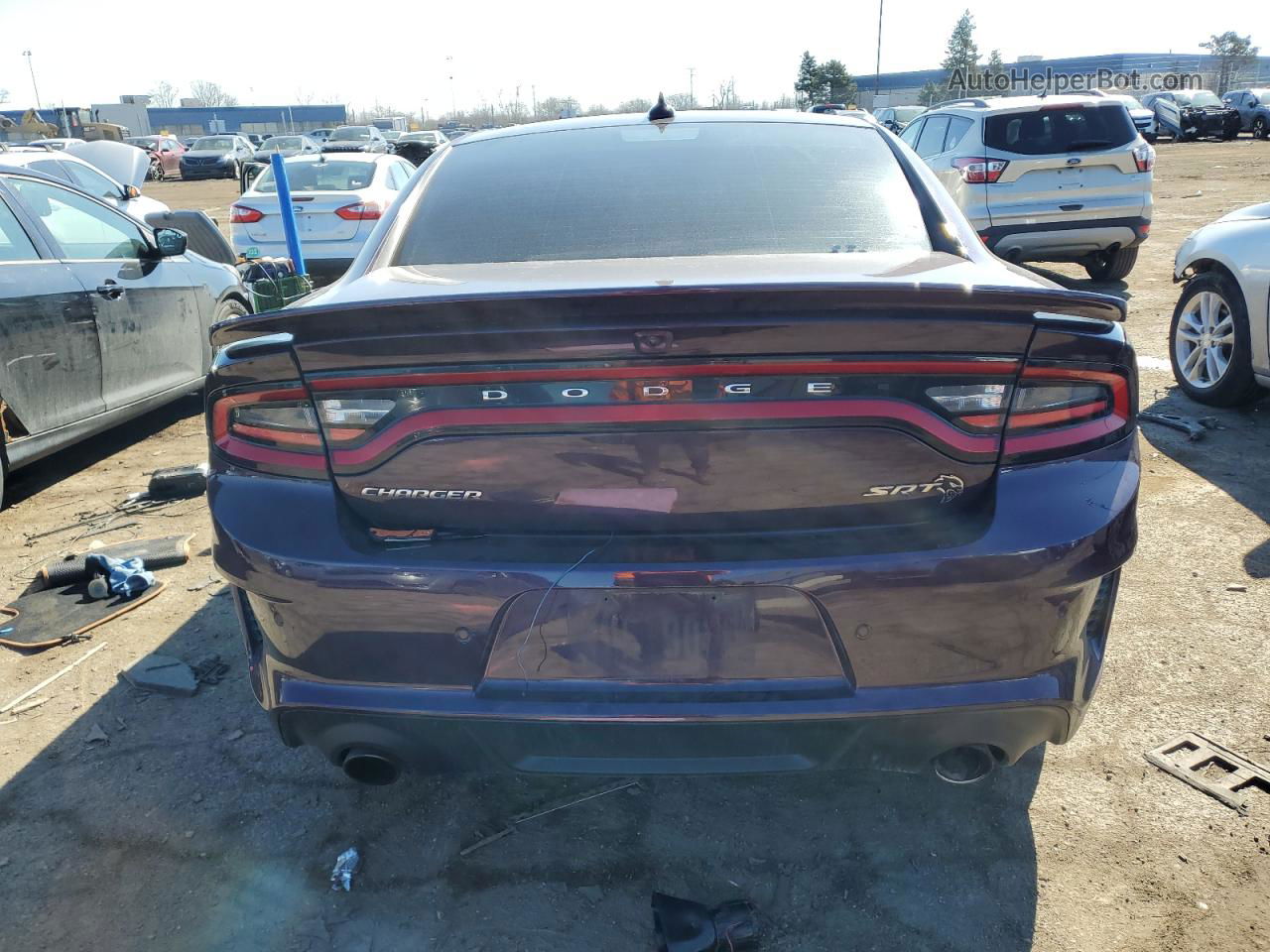 2021 Dodge Charger Srt Hellcat Purple vin: 2C3CDXL9XMH619263