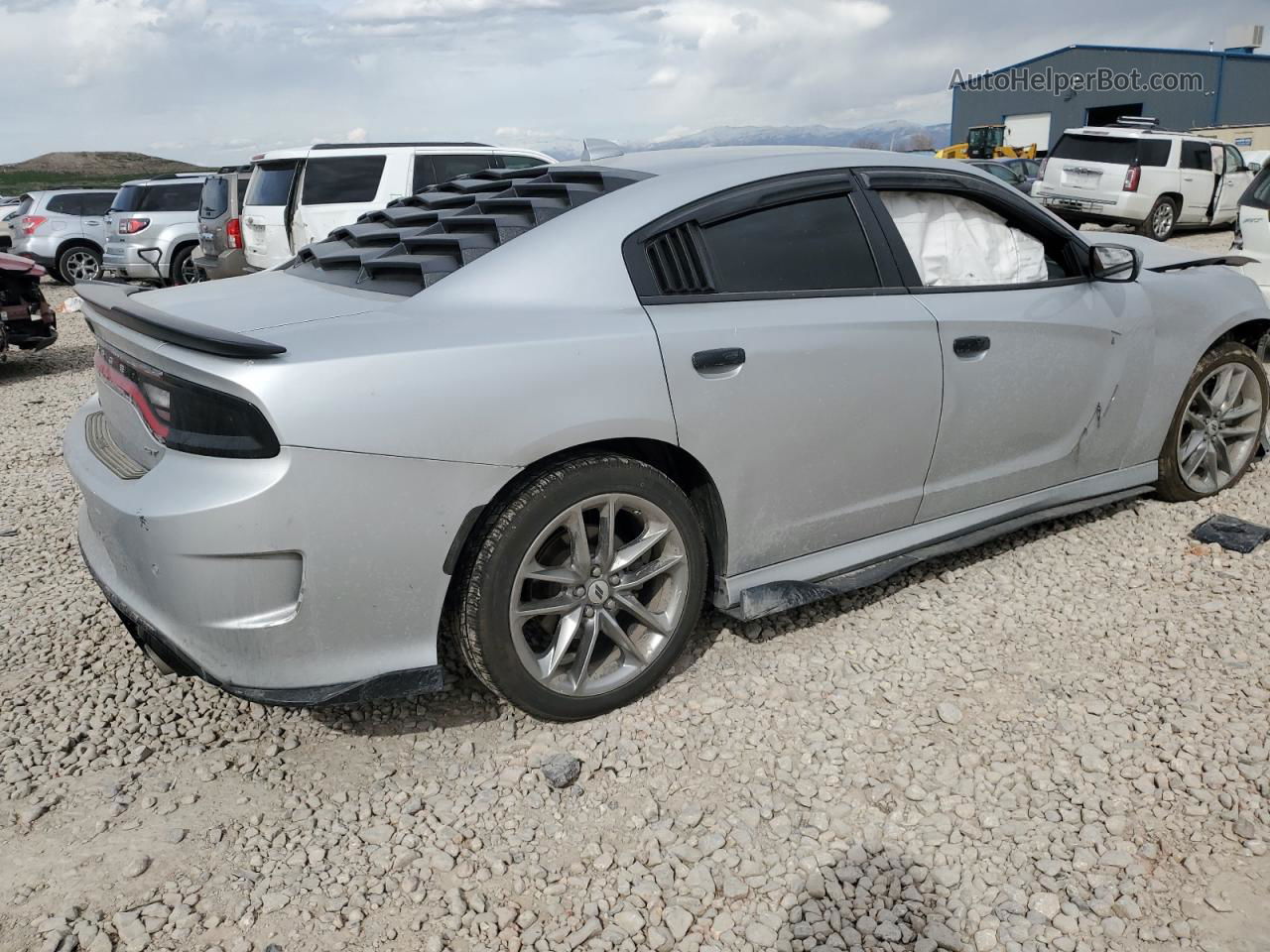 2021 Dodge Charger Gt Silver vin: 2C3CDXMG2MH582044