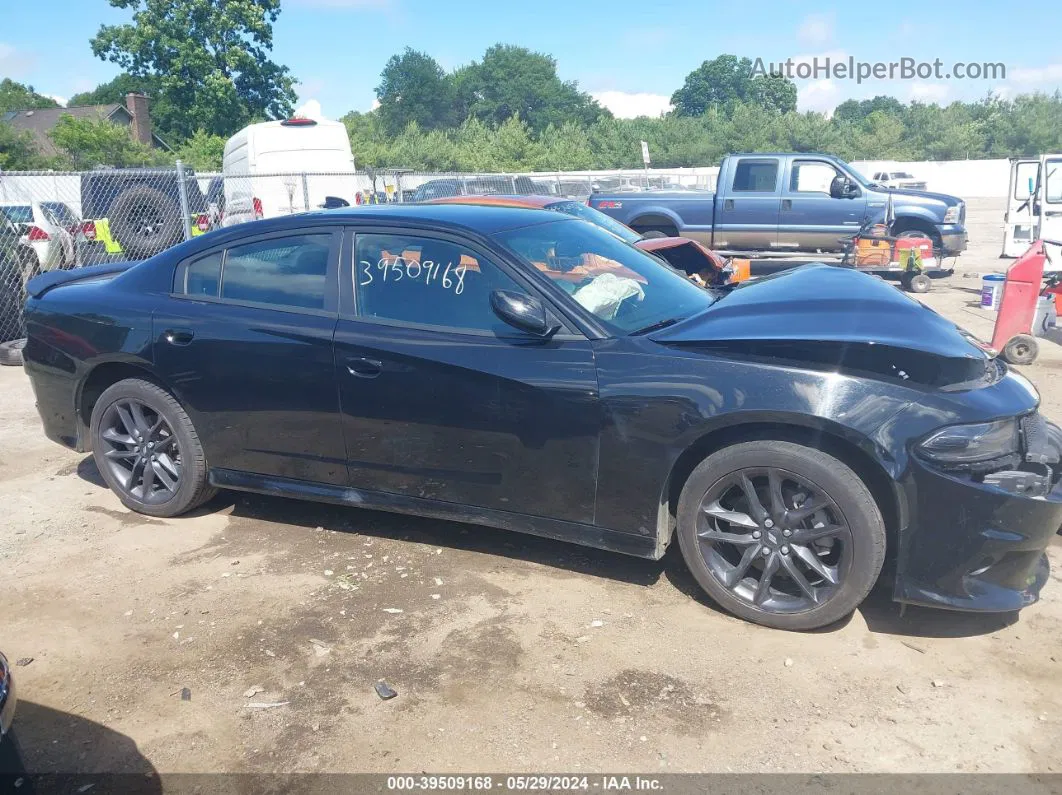 2021 Dodge Charger Gt Awd Black vin: 2C3CDXMG6MH566770