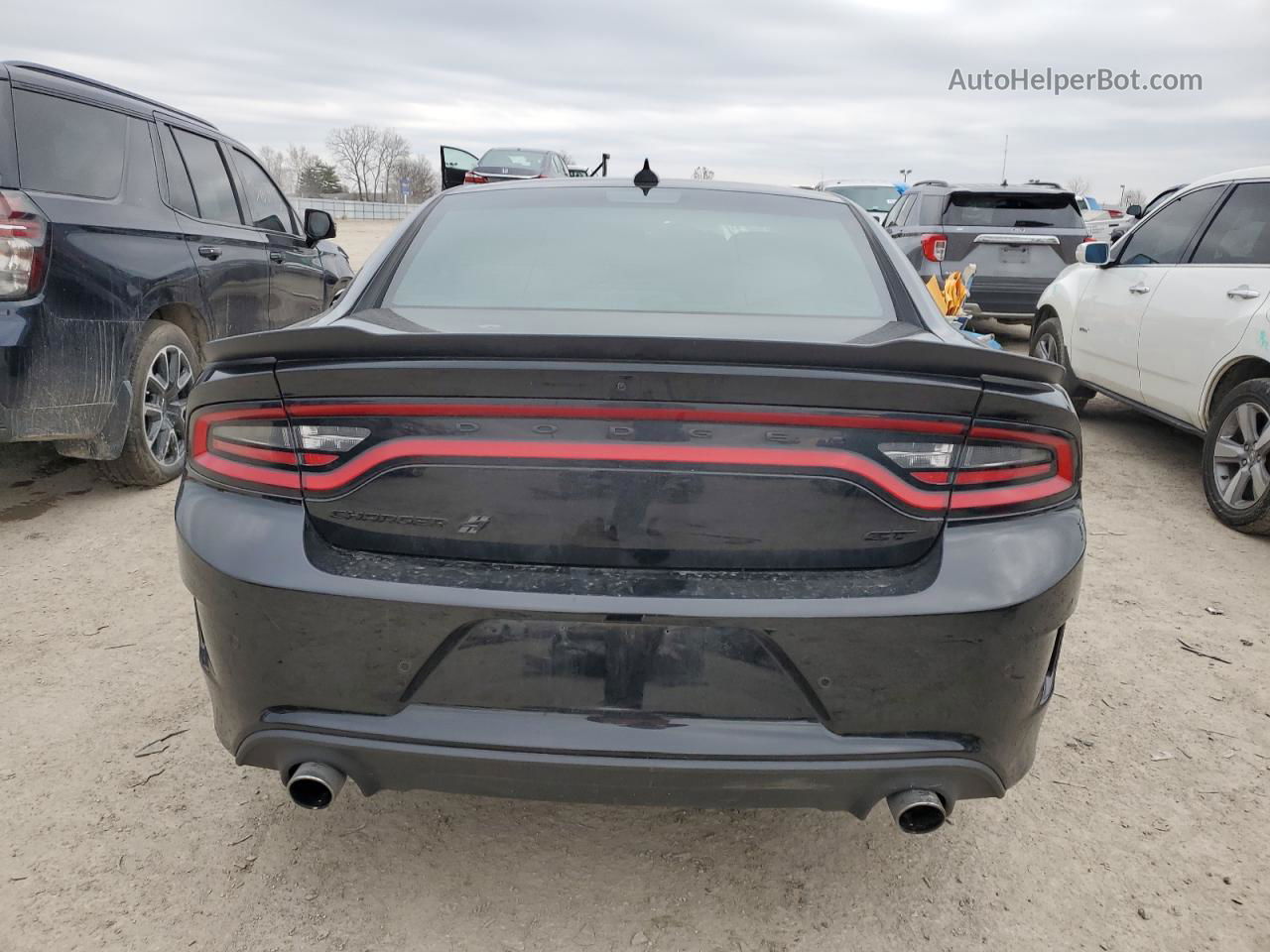 2021 Dodge Charger Gt Black vin: 2C3CDXMG6MH606216